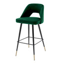 Upholstered Bar Stool Avorio