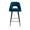 Upholstered Bar Stool Avorio