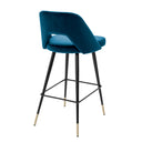 Upholstered Bar Stool Avorio