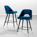 Upholstered Bar Stool Avorio