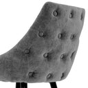 Buttoned Back Bar Stool Cedro