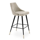Buttoned Back Bar Stool Cedro