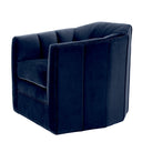 Blue Swivel Chair Delancey