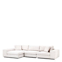 White Sectional Sofa Vista Grande
