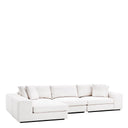 White Sectional Sofa Vista Grande