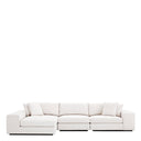 White Sectional Sofa Vista Grande