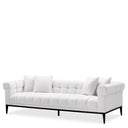 White Tufted Sofa Aurelio