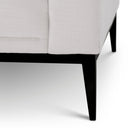 White Tufted Sofa Aurelio