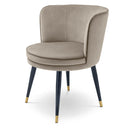 Velvet Swivel Dining Chair Grenada