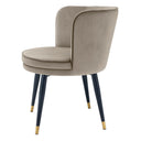 Velvet Swivel Dining Chair Grenada