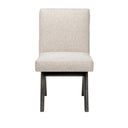 Beige V-Leg Dining Chair Erudit