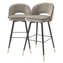 Black-Legged Bar Stools (2) Cliff