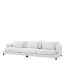 Modern White Accent Sofa Burbury