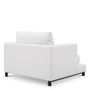 Modern White Accent Armchair Endless