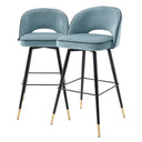 Black-Legged Bar Stools (2) Cliff