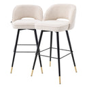 Black-Legged Bar Stools (2) Cliff