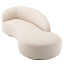 Modern Minimalist Curved Sofa Bernd