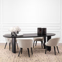Curved Back Dining Chair Vichy