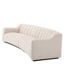 Channeled Boucle Sofa L Kelly