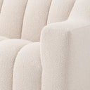 Channeled Boucle Sofa L Kelly