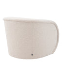 Cream Bouclé Swivel Chair Cristo