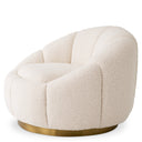 Upholstered Swivel Chair Inger