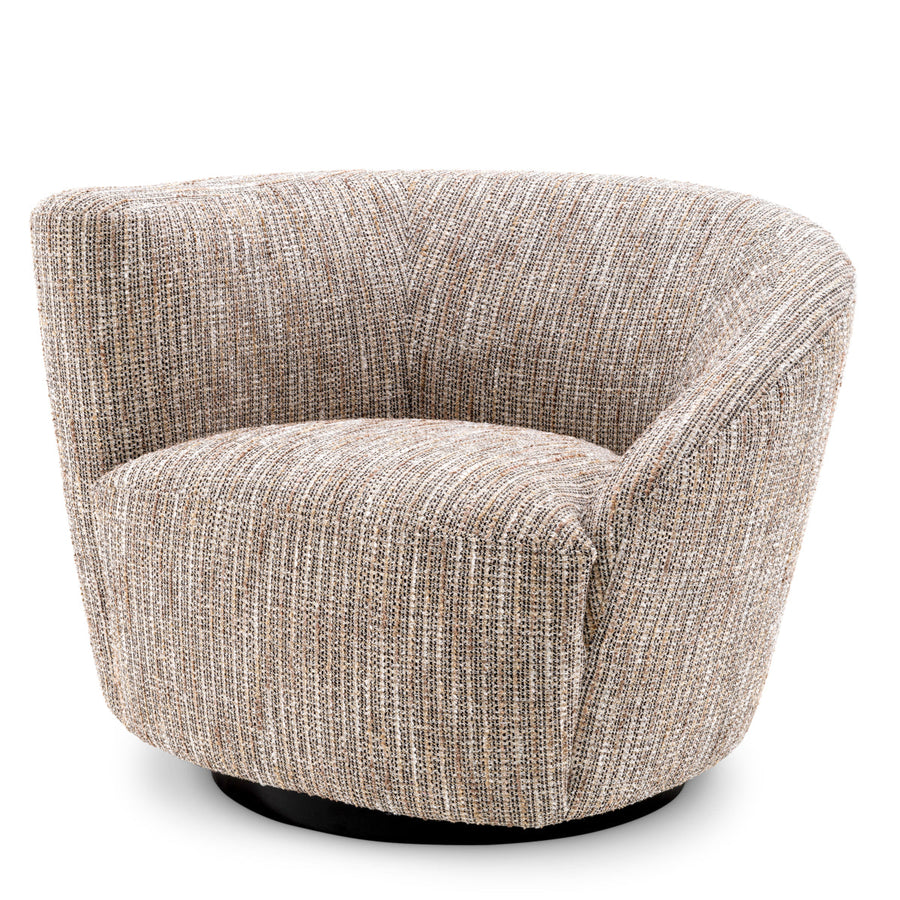Asymmetrical Left Swivel Chair Colin