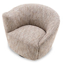 Asymmetrical Left Swivel Chair Colin