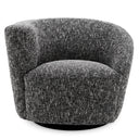 Asymmetrical Left Swivel Chair Colin