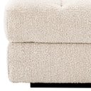 Cream Bouclé Modular Sofa Dean