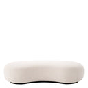 Curved Upholstered Bench Bjorn