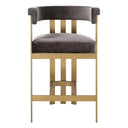 Modern Curved Counter Stool Clubhouse