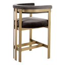 Modern Curved Counter Stool Clubhouse