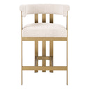 Modern Curved Counter Stool Clubhouse