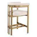 Modern Curved Counter Stool Clubhouse