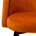 Curved Back Dining Chairs (2) Chloe