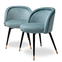 Curved Back Dining Chairs (2) Chloe