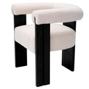 Bouclé Dining Chair Percy