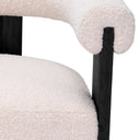 Bouclé Dining Chair Percy
