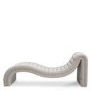 Gray Bouclé Chaise Longue Pioneer