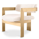 Boucle Lounge Chair Donato