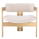 Boucle Lounge Chair Donato
