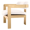 Boucle Lounge Chair Donato