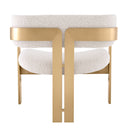 Boucle Lounge Chair Donato