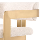 Boucle Lounge Chair Donato