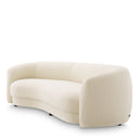 Boucle Curved Sofa Blaine