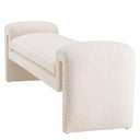 Luxurious Bouclé Bench L Tondo