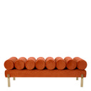Velvet Art Deco Bench Oxley