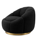 Upholstered Swivel Chair Inger