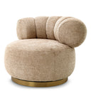 Round Modern Swivel Chair Phedra